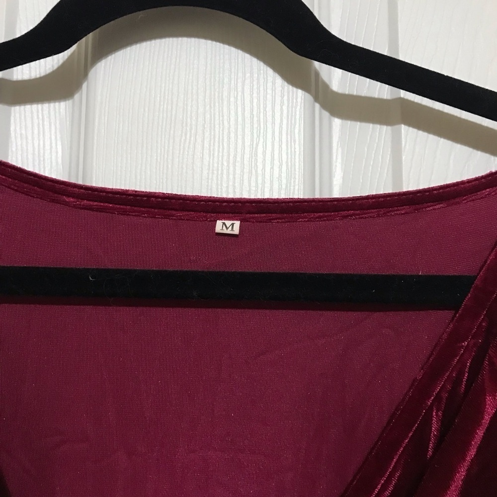 Crushed Velvet Midi Dress - Picture 4 of 6